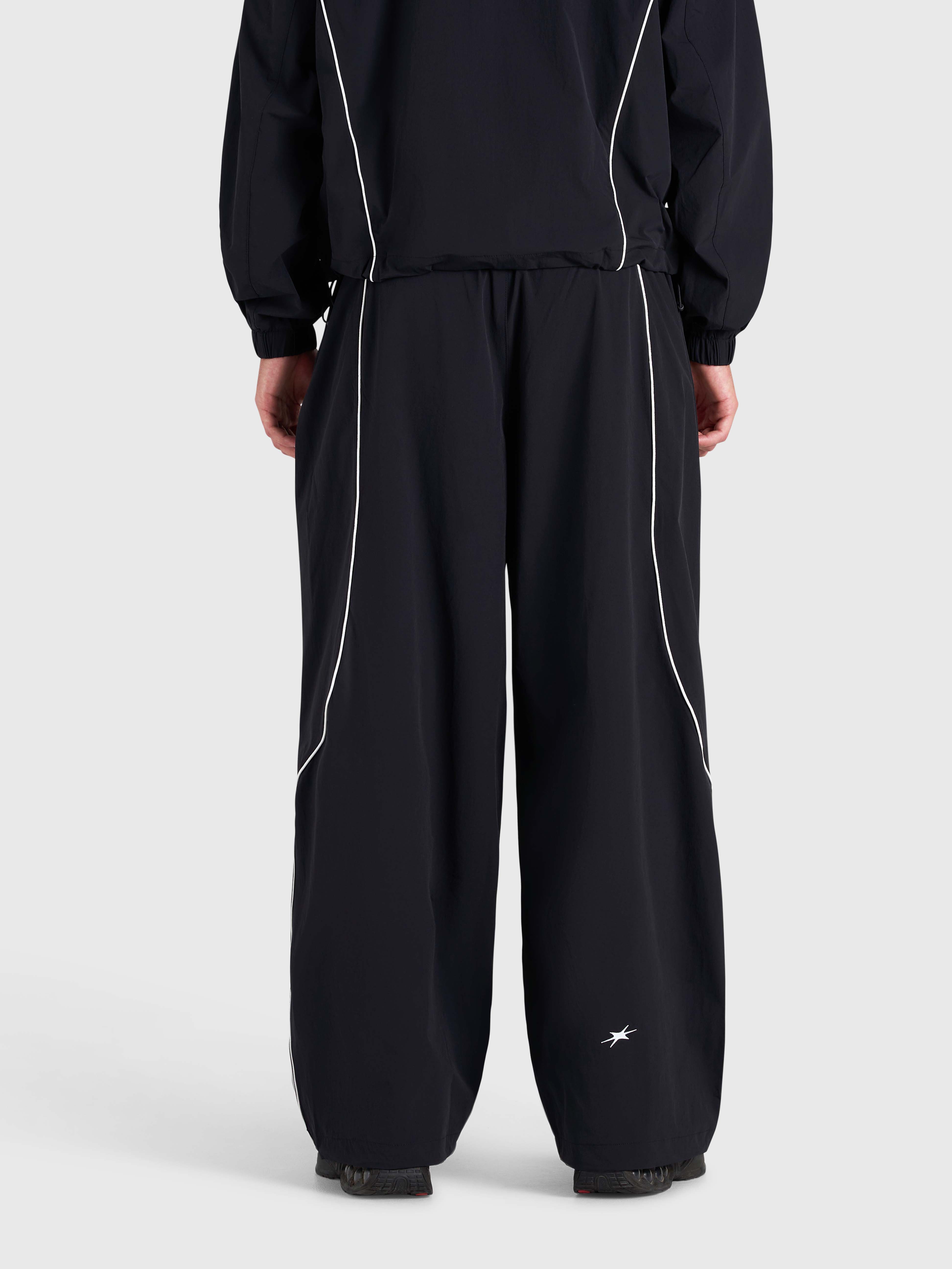 Active Track Pants - Black/White