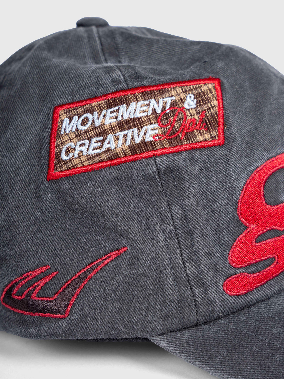 Patch Cap - Washed Black