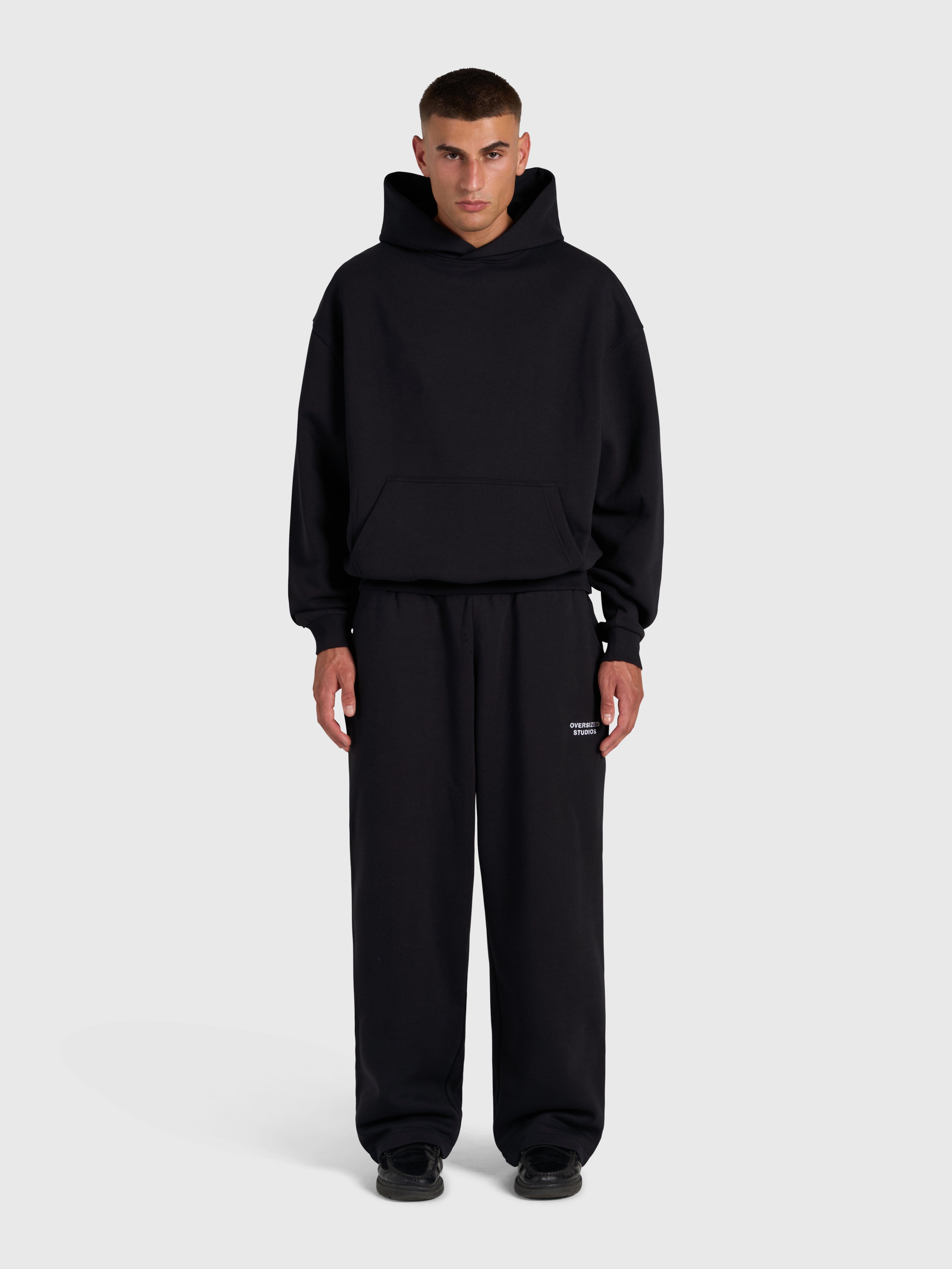 Confidence V2 Sweatpants - Black/White