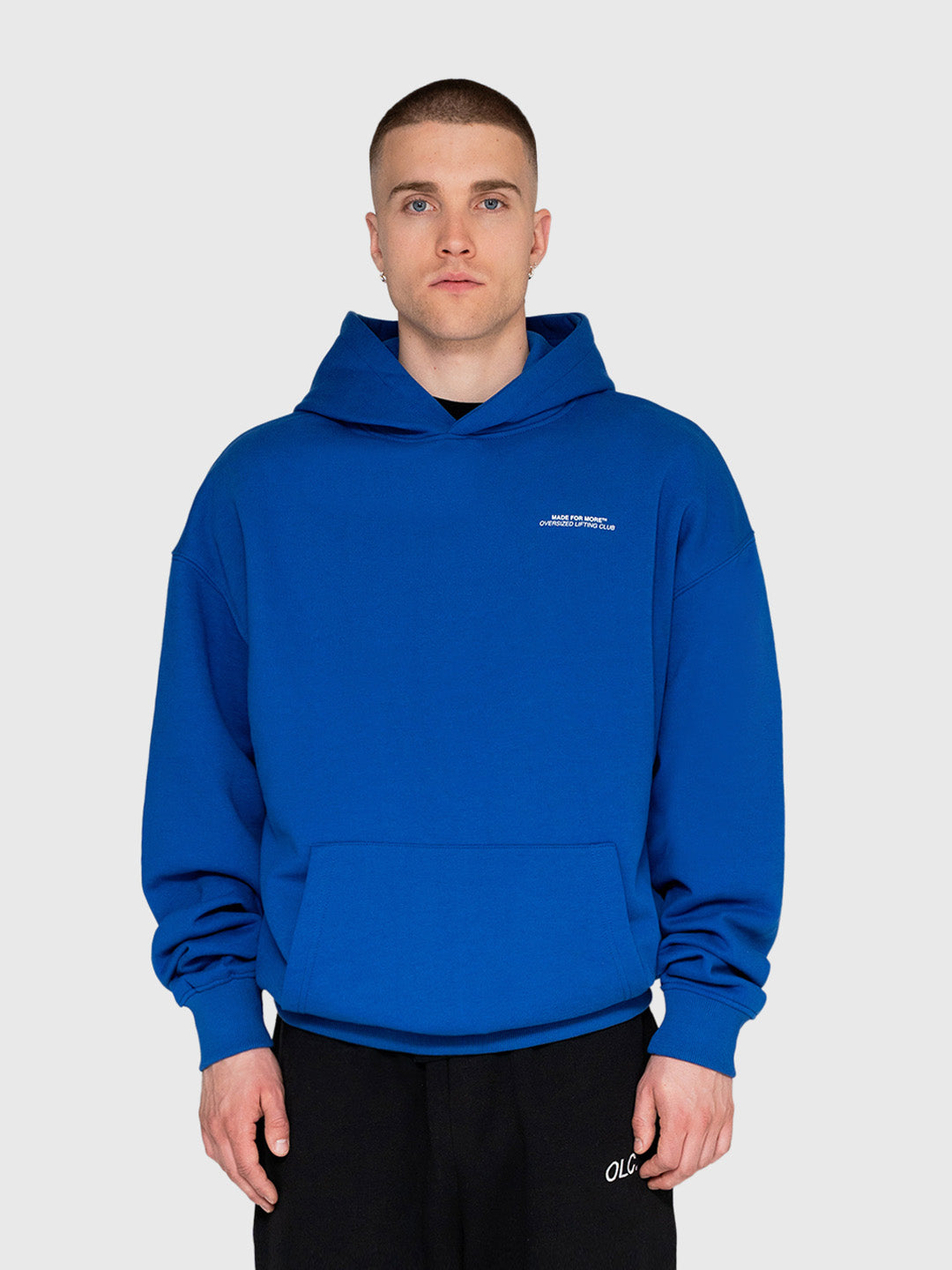 Consistency Hoodie - King Blue/White