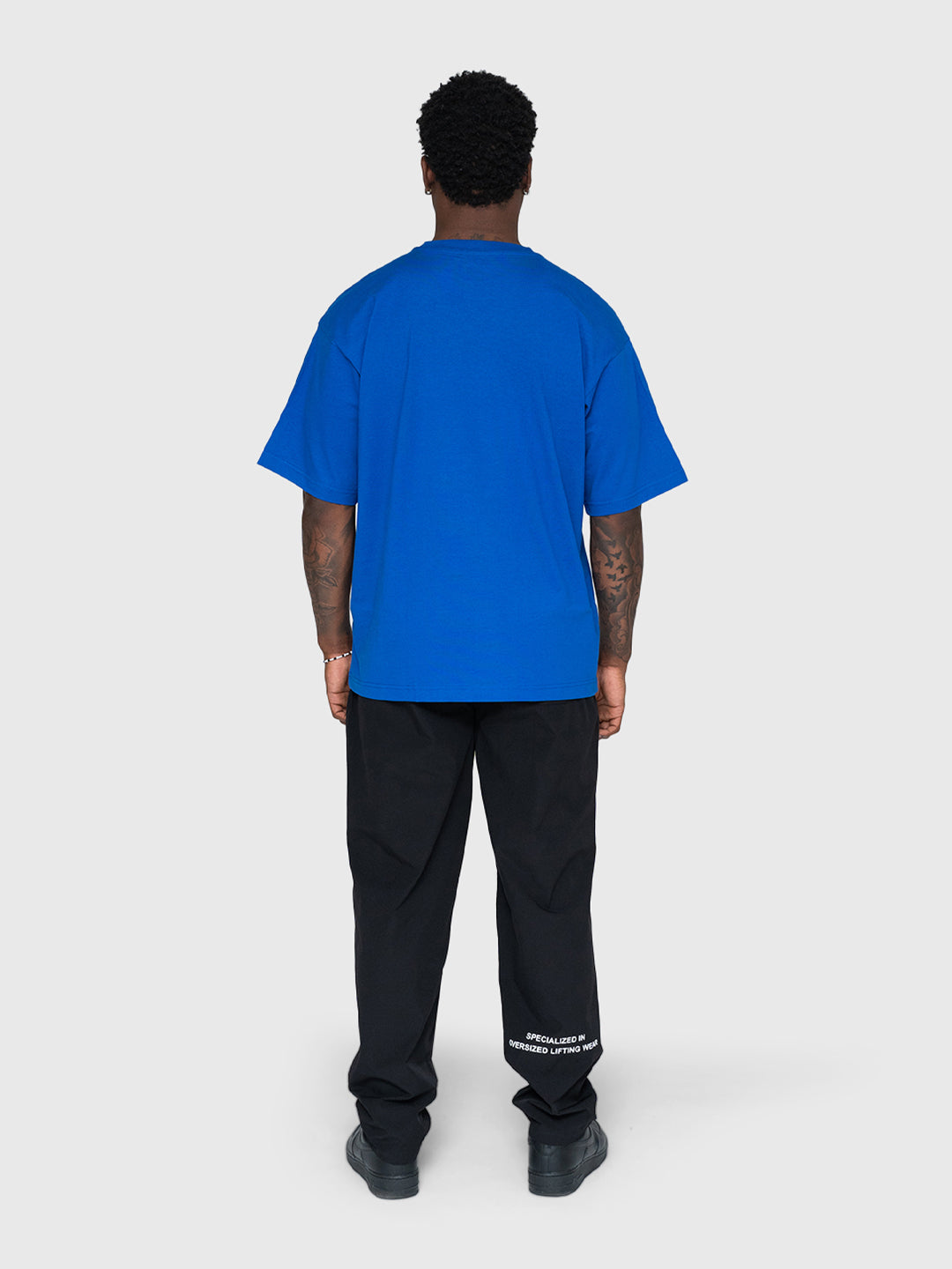 Essential Heavyweight Box Tee - King Blue