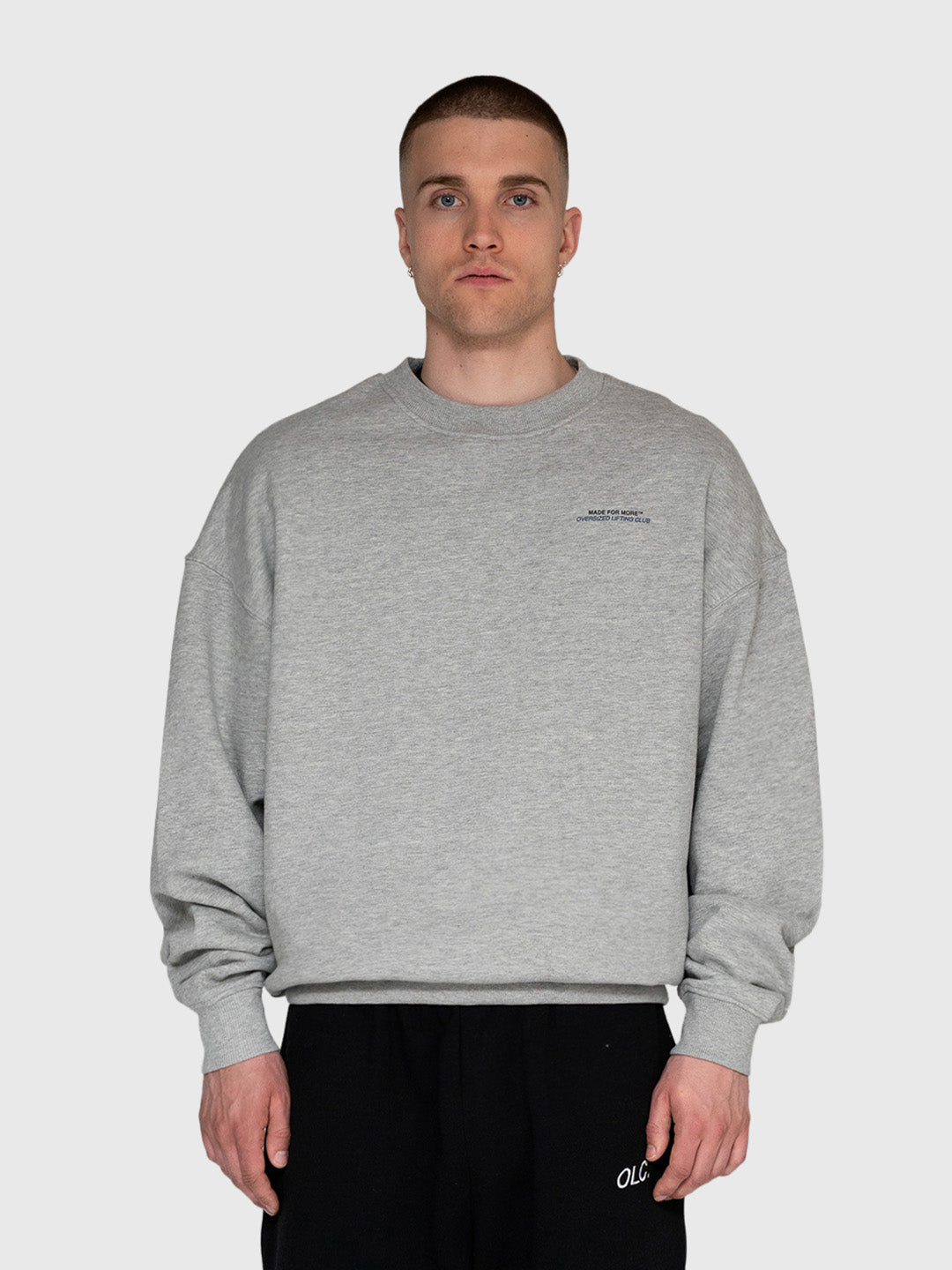Consistency Sweatshirt - Melange Grey/Black/Navy