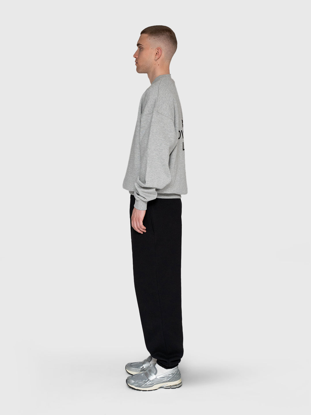 Consistency Sweatshirt - Melange Grey/Black/Navy