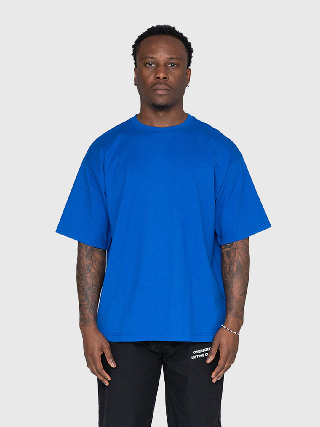 Essential Heavyweight Box Tee - King Blue