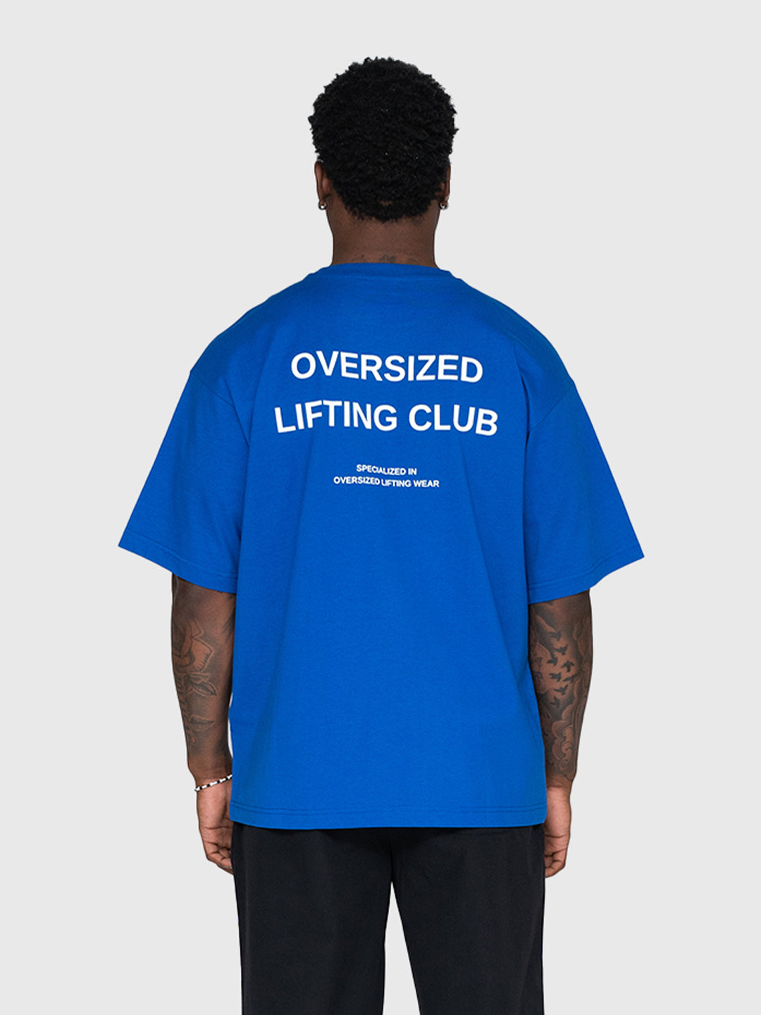 Confidence Heavyweight Box Tee - King Blue/White