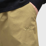 AW Parachute Pants - Olive/Reflective