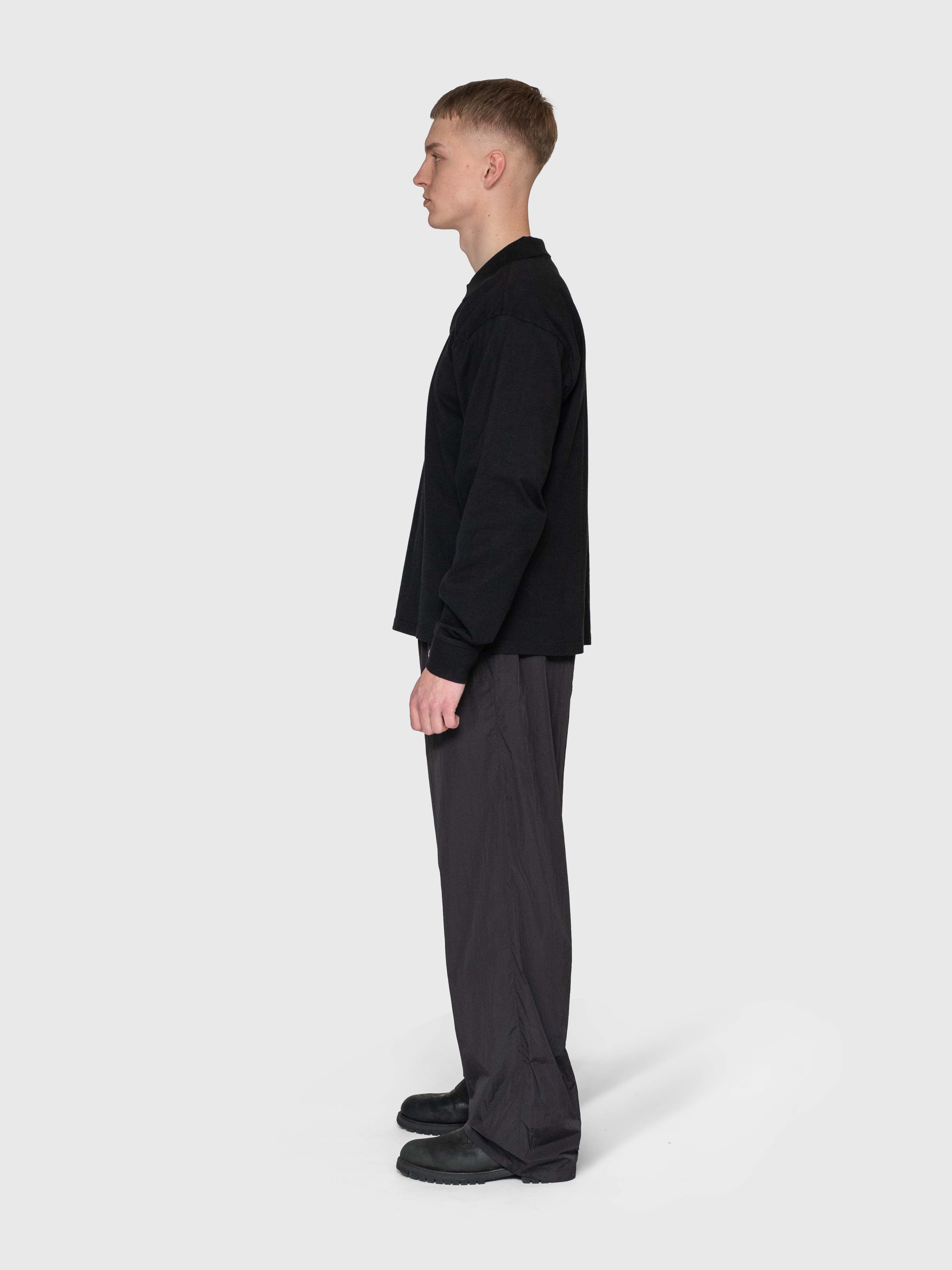 AW Baggy Track Pants - Black/White
