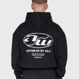 Anywear Heavyweight Hoodie - Black/White