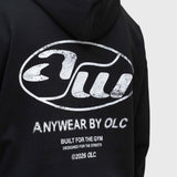Anywear Heavyweight Hoodie - Black/White