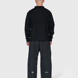 AW Polo Long Sleeve - Black/Black