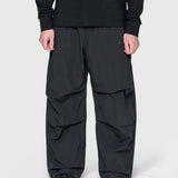 AW Parachute Pants - Black/Reflective