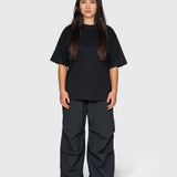 Anywear Heavyweight Box Tee - Black/White