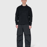 AW Parachute Pants - Black/Reflective