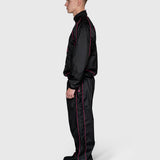 Dismissed Track Jacket - Black/Pink