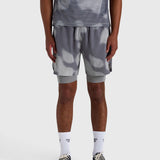 Stamina 2-1 Shorts - Grey/Grey