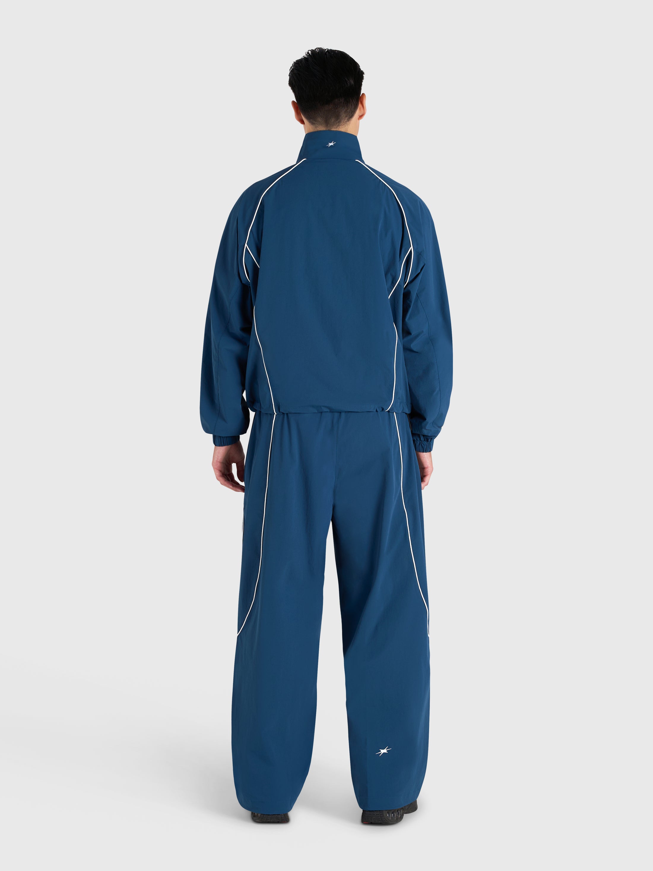 Active Track Pants - Metallic Blue/White