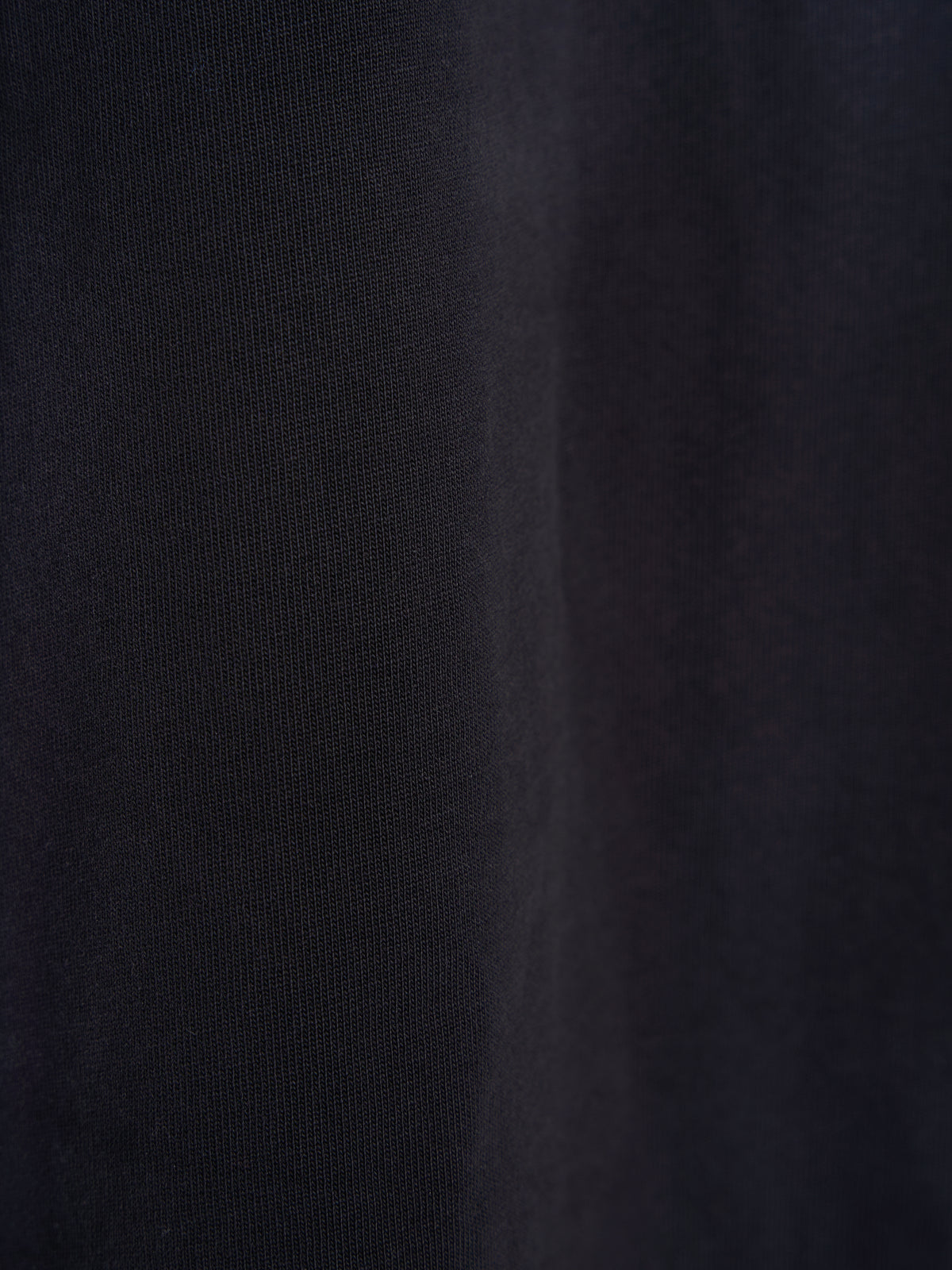 Cursive Heavy Box Tee - Vintage Black/White