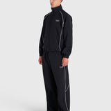 Active Track Jacket - Black/White
