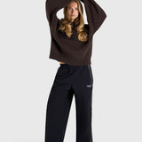 Logo Knit Sweater - Brown/Black