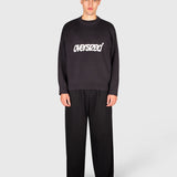 Logo Knit Sweater - Black/White