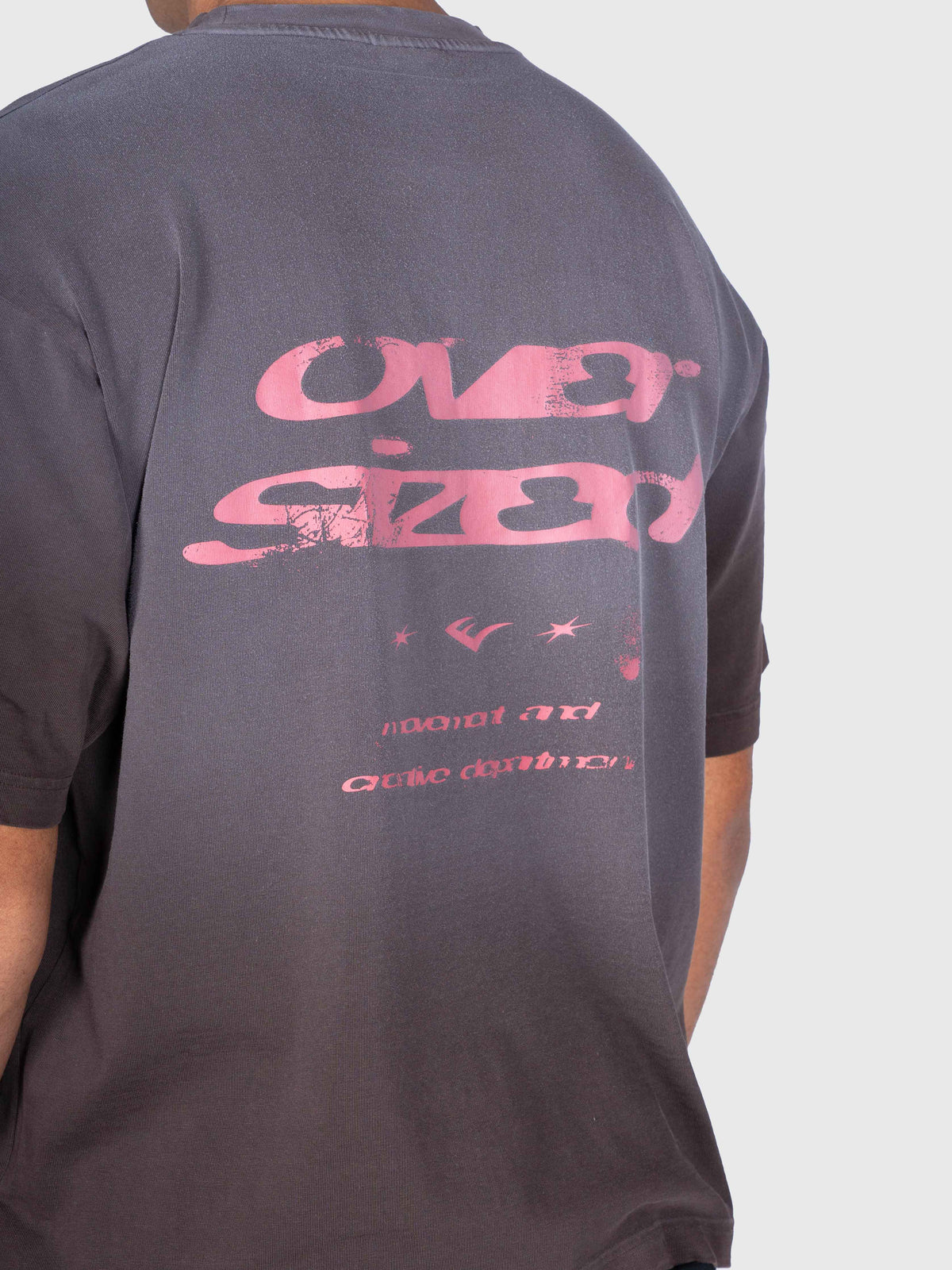 Vintage Heavy Box Tee - Vintage Brown/Red