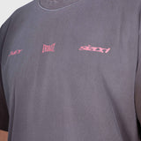 Vintage Heavy Box Tee - Vintage Brown/Red