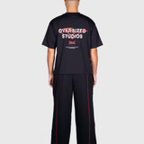 Union Box Tee - Black/Red/White