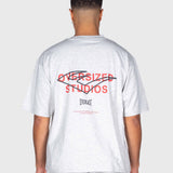 Union Box Tee - Cloudy Grey/Red/Black
