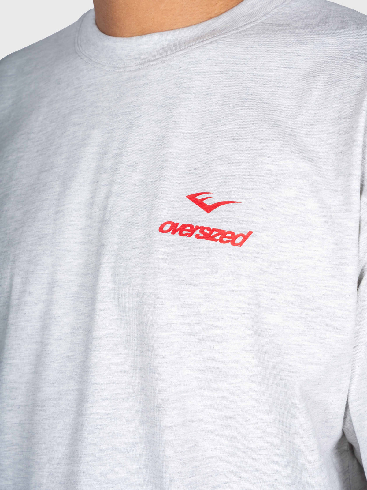 Union Box Tee - Cloudy Grey/Red/Black