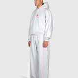 Corner Sweatpants - Cloudy Grey/Red
