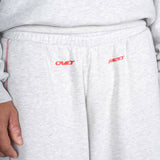 Corner Sweatpants - Cloudy Grey/Red