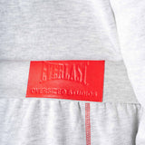 Corner Hoodie - Cloudy Grey/Red