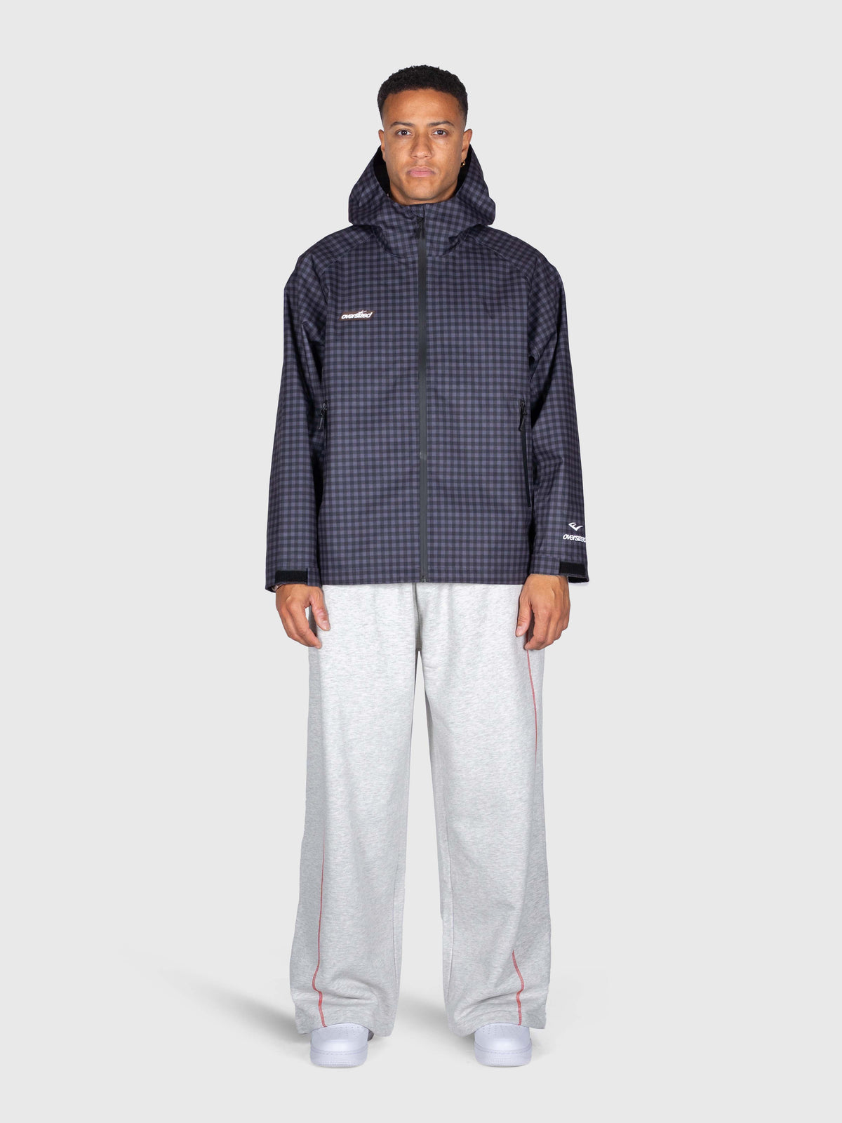 Tech Shell Jacket - Black Check
