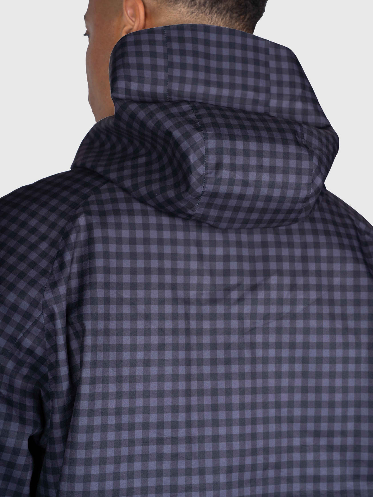 Tech Shell Jacket - Black Check