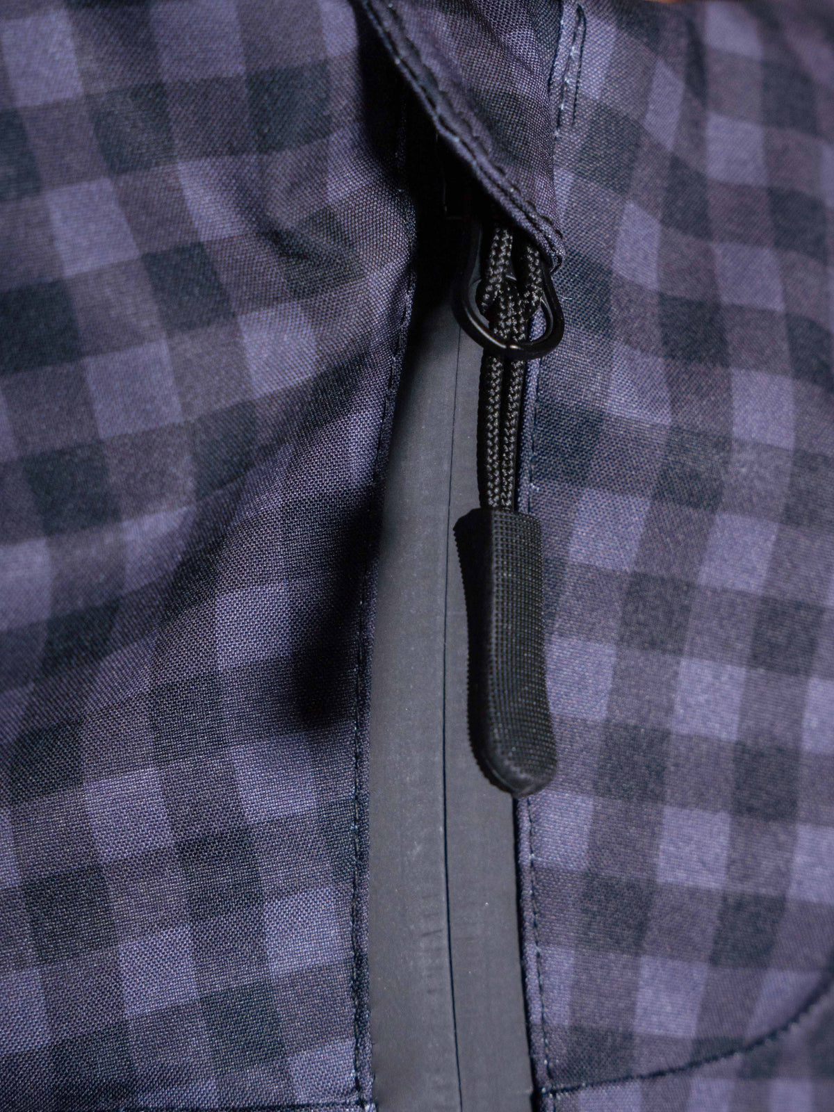 Tech Shell Jacket - Black Check