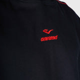 Corner Hoodie - Black/Red