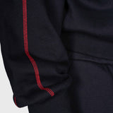Corner Hoodie - Black/Red