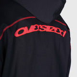 Corner Hoodie - Black/Red
