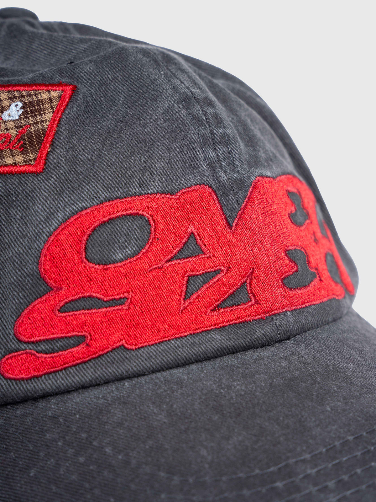 Patch Cap - Washed Black