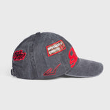 Patch Cap - Washed Black