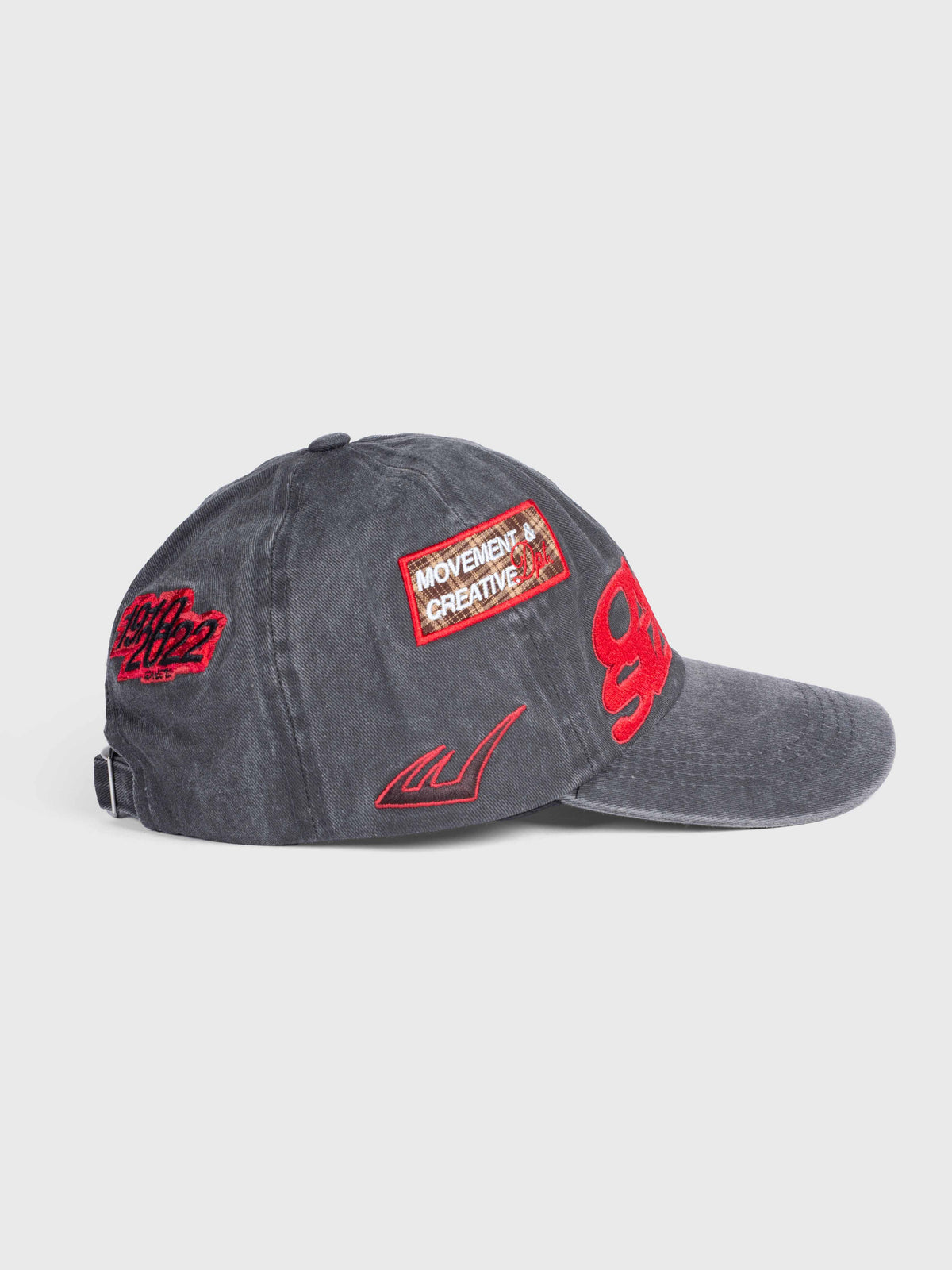 Patch Cap - Washed Black