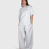 Union Box Tee - Cloudy Grey/Red/Black
