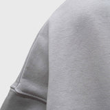 Confidence Hoodie - Neutral Grey/White