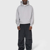 Confidence Hoodie - Neutral Grey/White