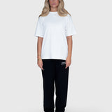 Confidence Heavyweight Box Tee - White/Black
