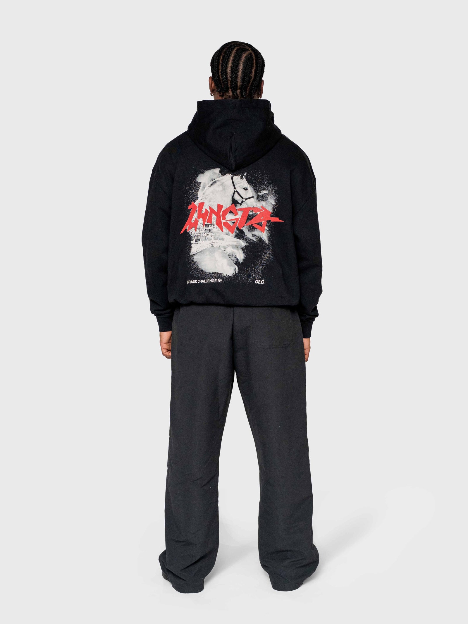 Lungta Heavyweight Hoodie - Black
