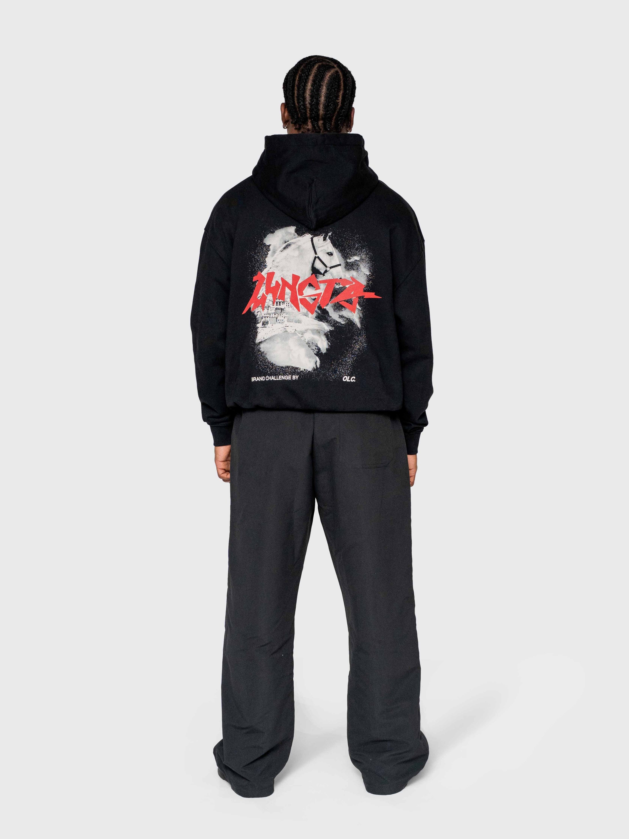 Lungta Heavyweight Hoodie - Black