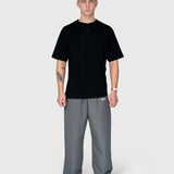Logo Core Pants - Charcoal/White