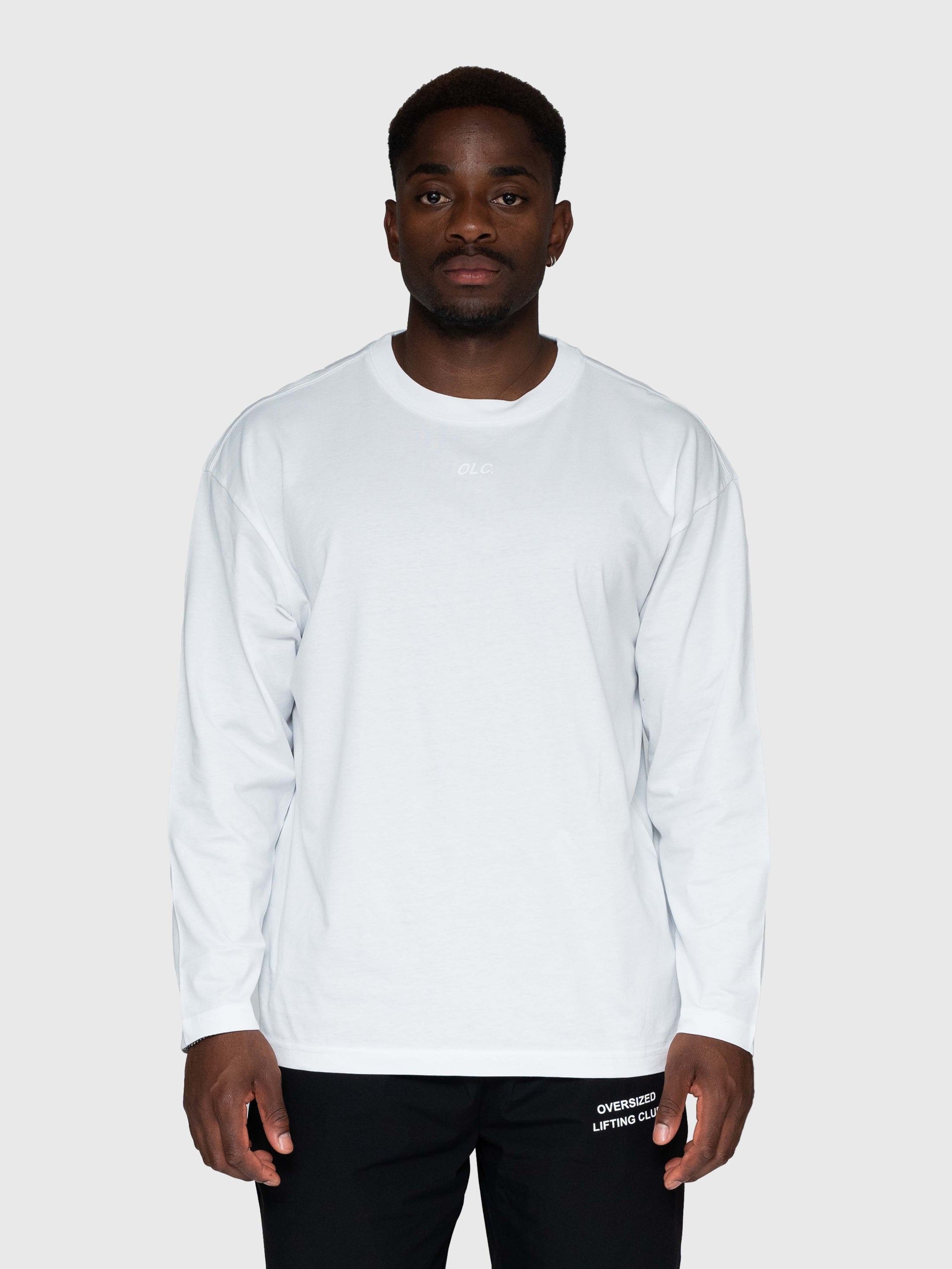 Confidence Long Sleeve - White/Black
