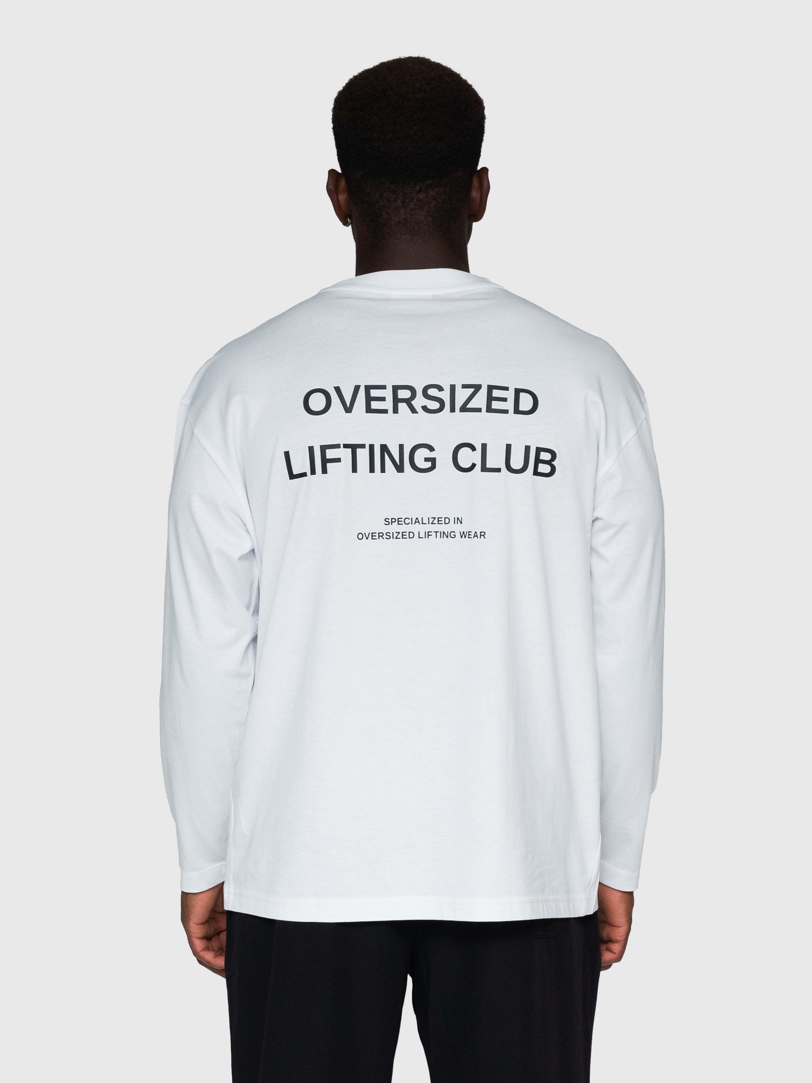 Confidence Long Sleeve - White/Black